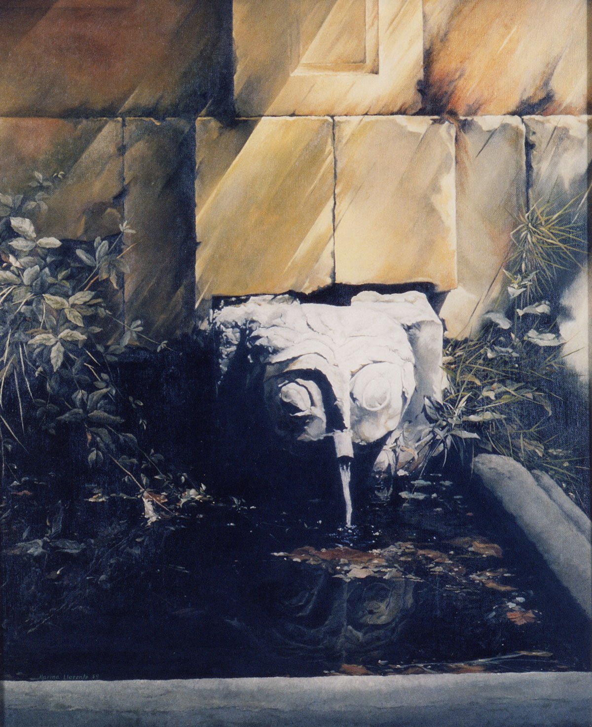 Fuente de Segovia. 60 x 75 cm.